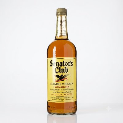 Blended Whiskey   "Senators Club"  40% alcohol / 80 PROOF   12X1L